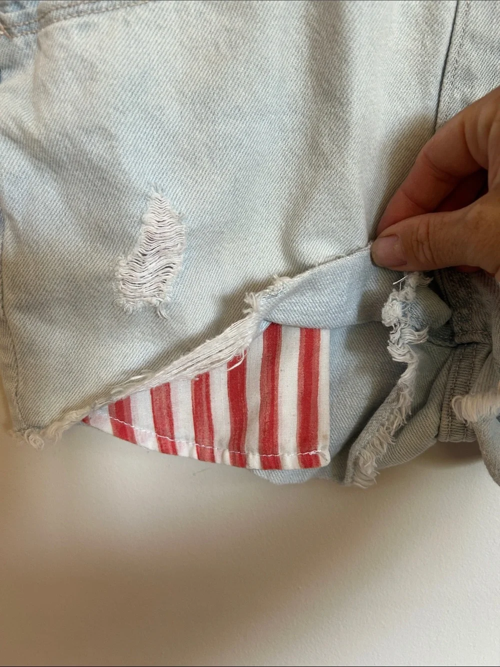 Old Navy Light Blue Denim Short Overalls